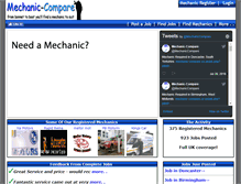Tablet Screenshot of mechanic-compare.co.uk